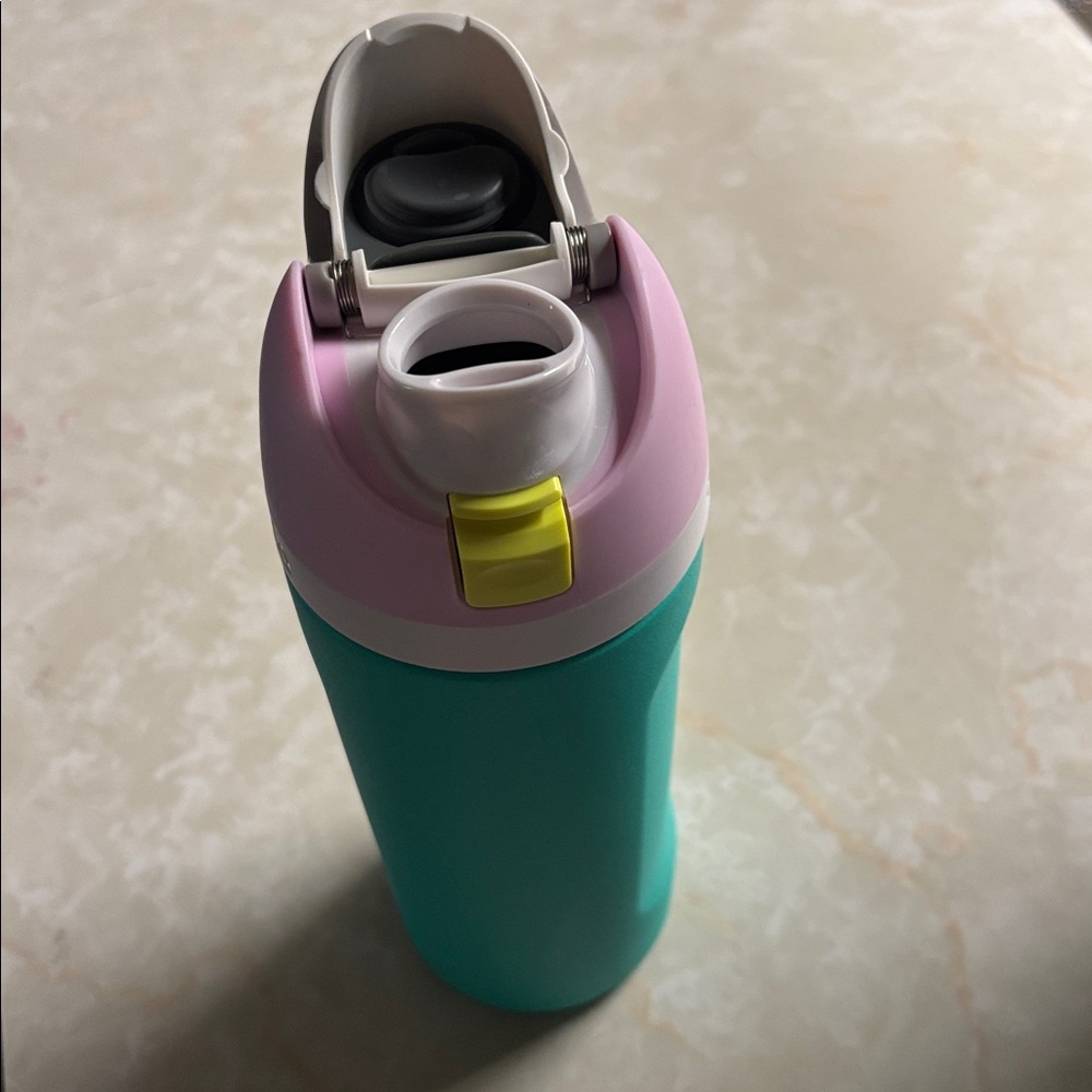 Owala 24 oz Teal and Pink Water Bottle - Picture 2 of 5
